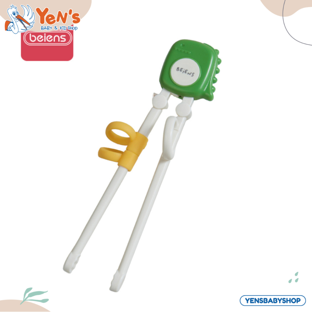 Sakumini X Beiens Baby Dino Chopstick Training Sumpit Belajar Makan Bayi Anak