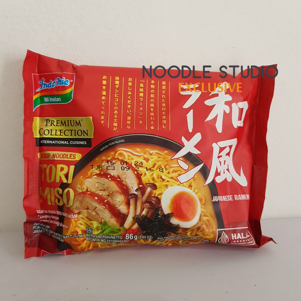 

Indomie - Tori Miso Japanese Ramen Miso Rasa Ayam Premium Collection