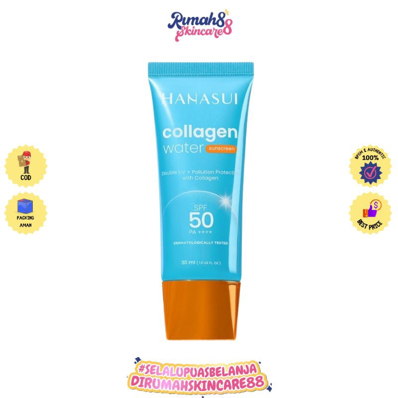 HANASUI Collagen Water Sunscreen SPF50 PA+++ Tabir Surya