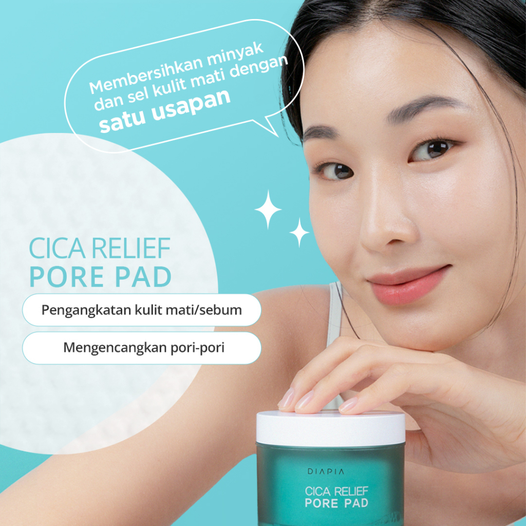 DIAPIA Cica Relief Pore Pad (135 ml)