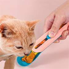 Sendok Squeeze - Dispenser Snack / Makanan Cair Kucing Anjing / Strip Squeezer