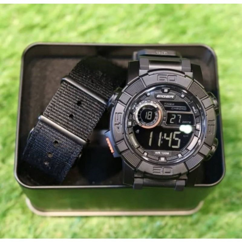 JAM TANGAN EIGER1989 AUTODROMO WATCH