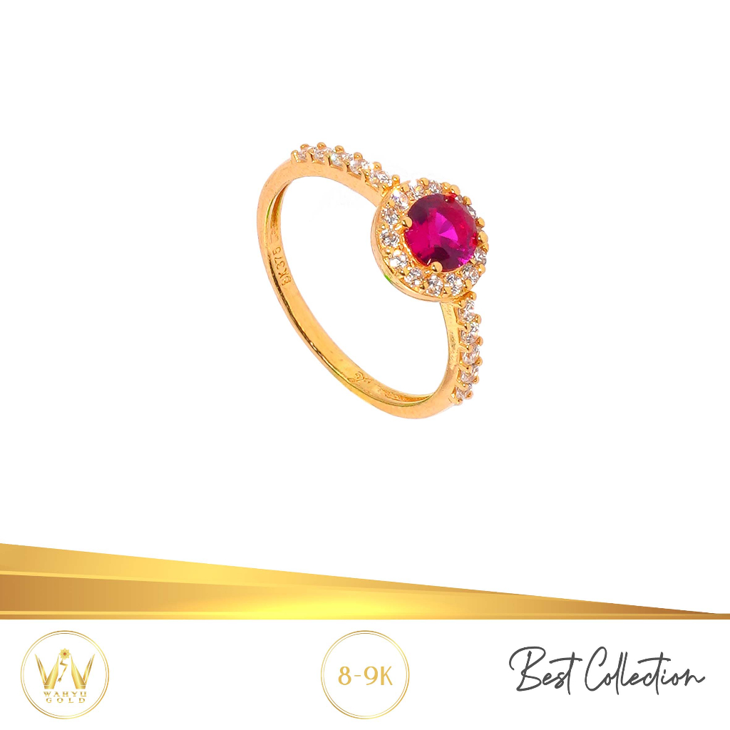 CINCIN EMAS MAS 8K-9K PERHIASAN AKSESORIS WANITA EMAS WAHYU REDJO CC10JN23 10NPMP