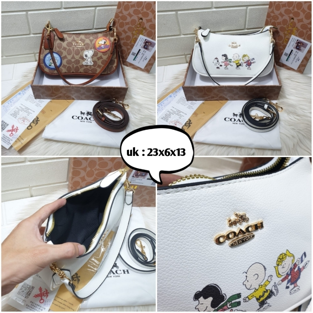 TAS COA SNOOPY IMPORT FREE BOX