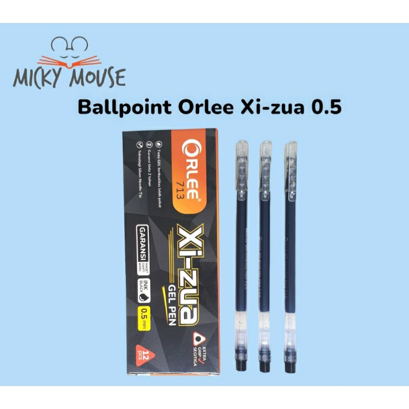 

( 12 pc ) ballpoint Orlee Xi-zua 0.5