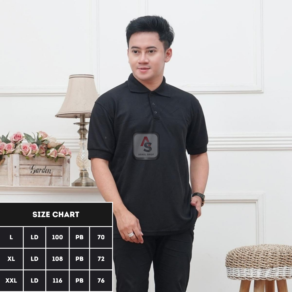 POLO SHIRT NEVADA / PARAQUE POLOS MATCHING PRIA DEWASA L XL XXL JUMBO BIGSIZE | KAOS KERAH MATCHING 