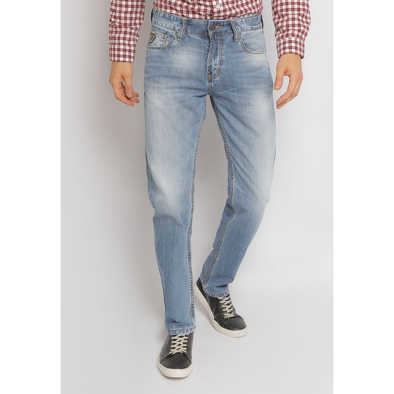 Celana Jeans Reguler Basic Fit CS 2201 E LOIS ORIGINAL 100%