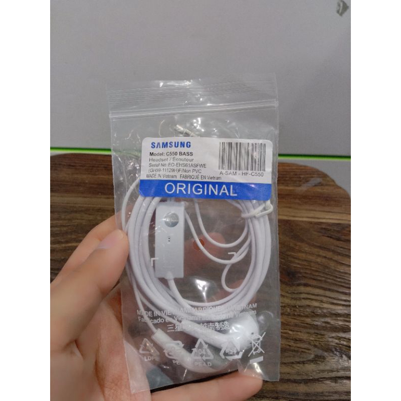 HEADSET / EARPHONE SAMSUNG ORIGINAL