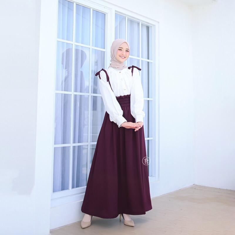 ASHA OVERALL ROK / ROK REMAJA CRINCLE AIRFLOW