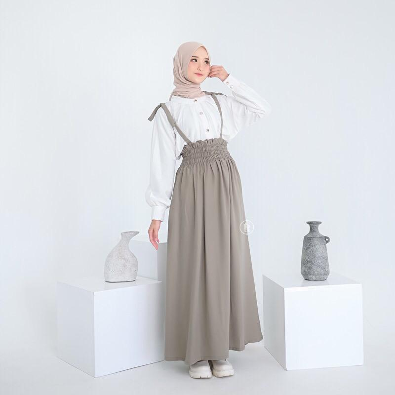 ASHA OVERALL ROK / ROK REMAJA CRINCLE AIRFLOW