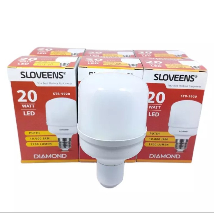 Sloveens Diamond Lampu LED Capsule 20 Watt - Cahaya Putih