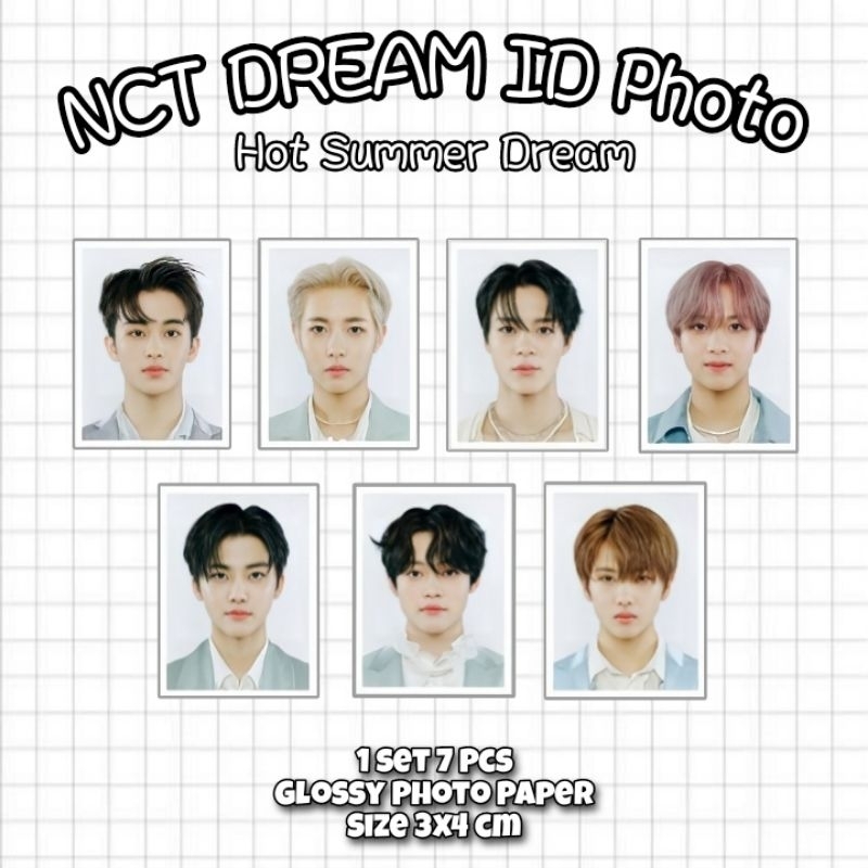 NCT Dream Pas Foto Hot Summer Dream 1 set
