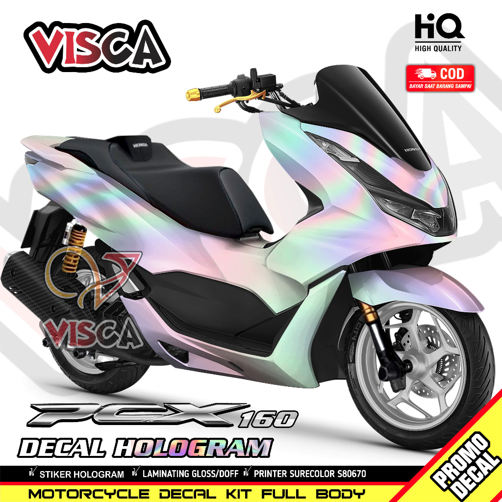 (COD) Decal Pcx 160 Full Body 2021 2022 2023 Stiker Pcx 160 Full Body 2022 Dekal Pcx 160 Full Body 2