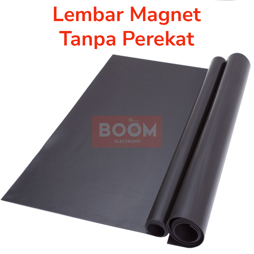 Magnet Rubber Sheet tanpa Adhesive untuk Stiker Mobil / Car magnet / Magnetic sheet/ Lembar magnet