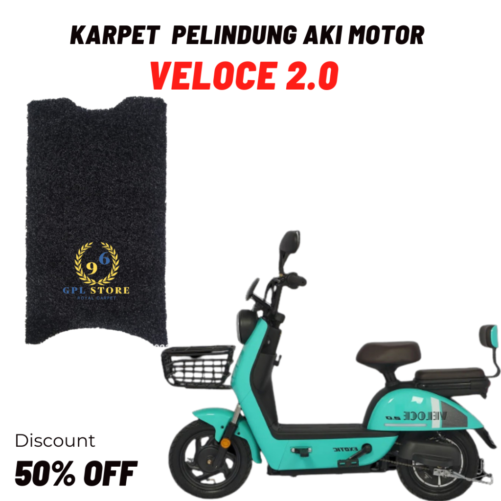 Karpet sepeda motor listrik Exotic Veloce 2.0