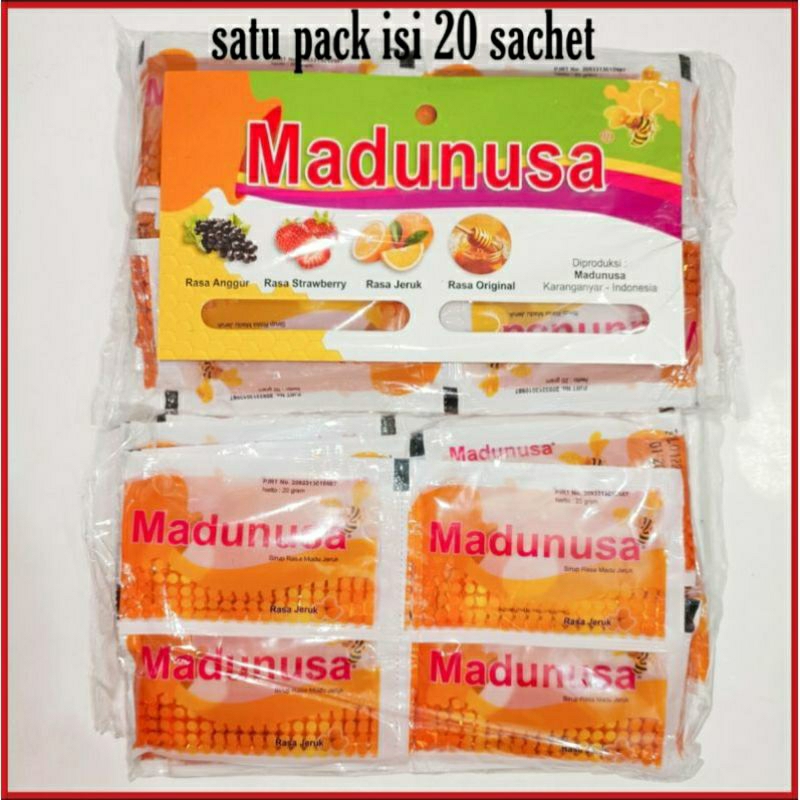 

MADUNUSA ISI 20 SACHET RASA JERUK