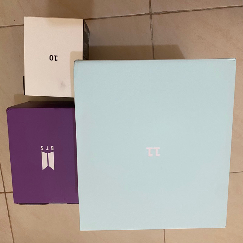 SEALED SALE BTS merch box 9 10 11 snowball jam wecker orgel music box photocard rm jin suga jhope ji