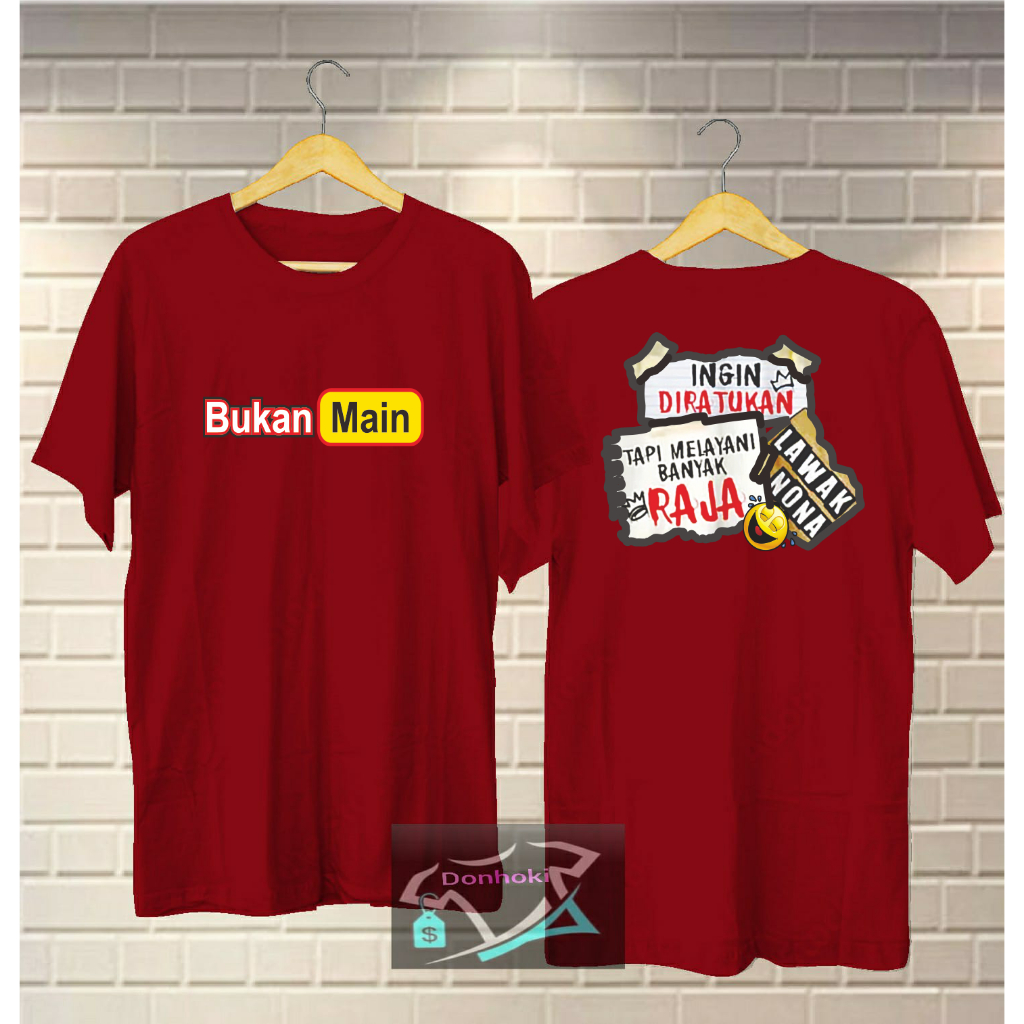 KAOS B.MAIN INGIN DI RATUKAN kaos baju pria kaos terlaris kaos distro baju cowok atasan pria wanita