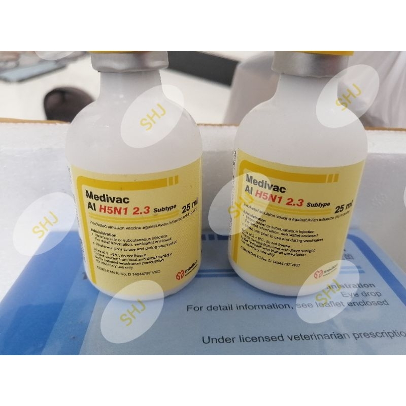 VAKSIN INAKTIF MEDIVAC AI H5 (VAKSIN FLU BURUNG UNTUK UNGGAS)