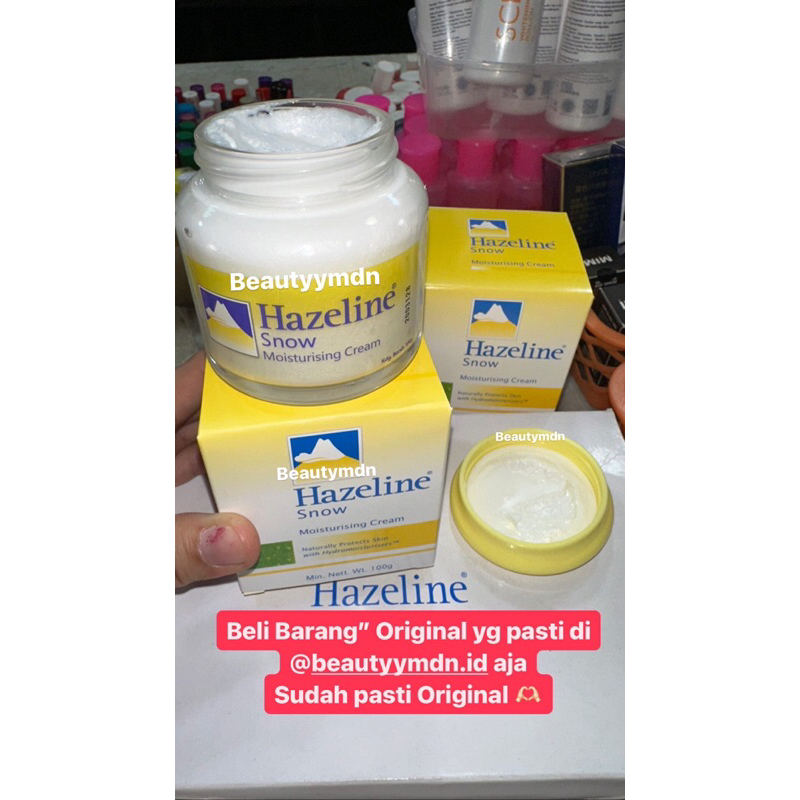 HAZELINE SNOW ORIGINAL MALAYSIA / HAZELINE SNOW MOISTURIZING CREAM MALAYSIA ORIGINAL / HAZELINE KUNI