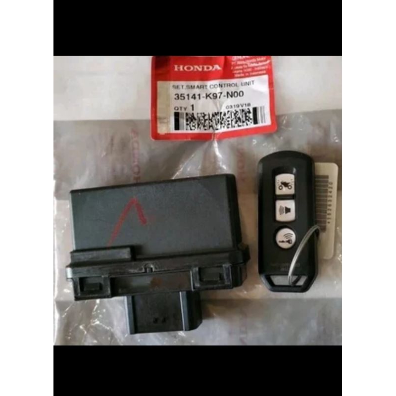 35141 k97 n00 original ahm Astra Honda motor smart key kunci Remot Kontak (Set Fob Assy) remote kunc