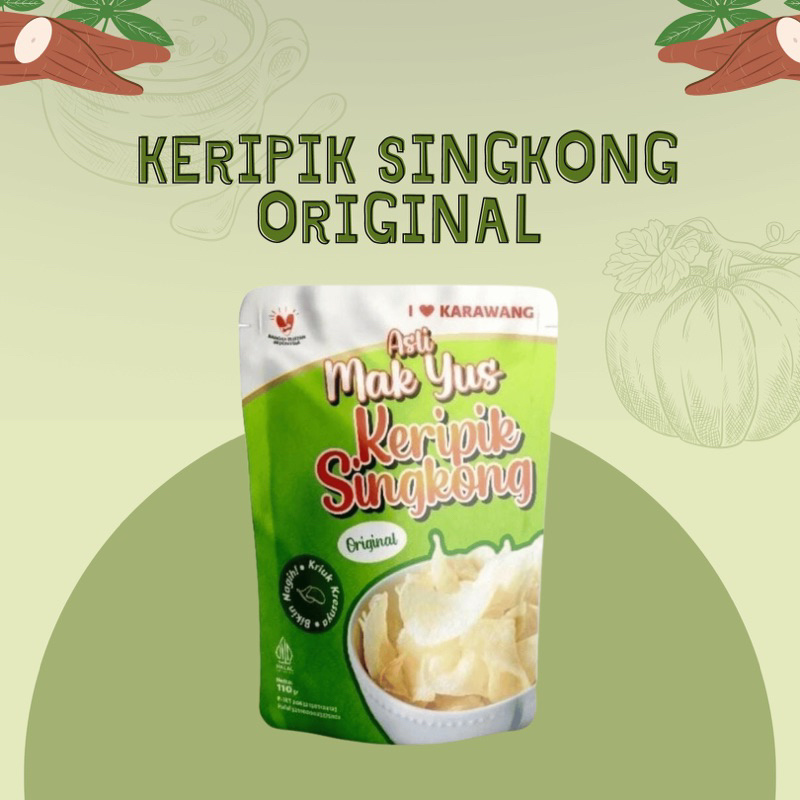 

Keripik Singkong MakYus Renyah dan Tanpa Pengawet