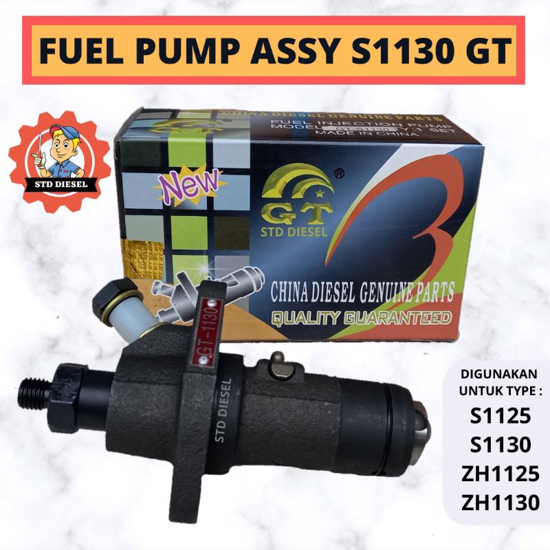 FUEL PUMP S1125 S1130 ZH1125 ZH1130 BOSPOM MERK GT KOMPLIT POMPA SOLAR 28 30 HP PK BEST QUALITY PIMP