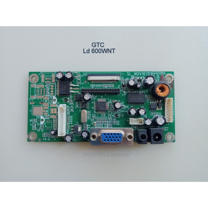 Mainboard LCD Monitor GTC Milenia LD600WNT Modul Mesin VGA Matherboard PCB SL N0V167D1
