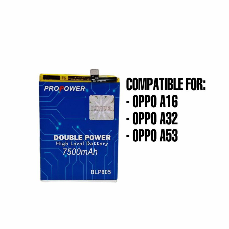 BATERAI PROPOWER BLP805 FOR OPPO A16 / A32 / A53