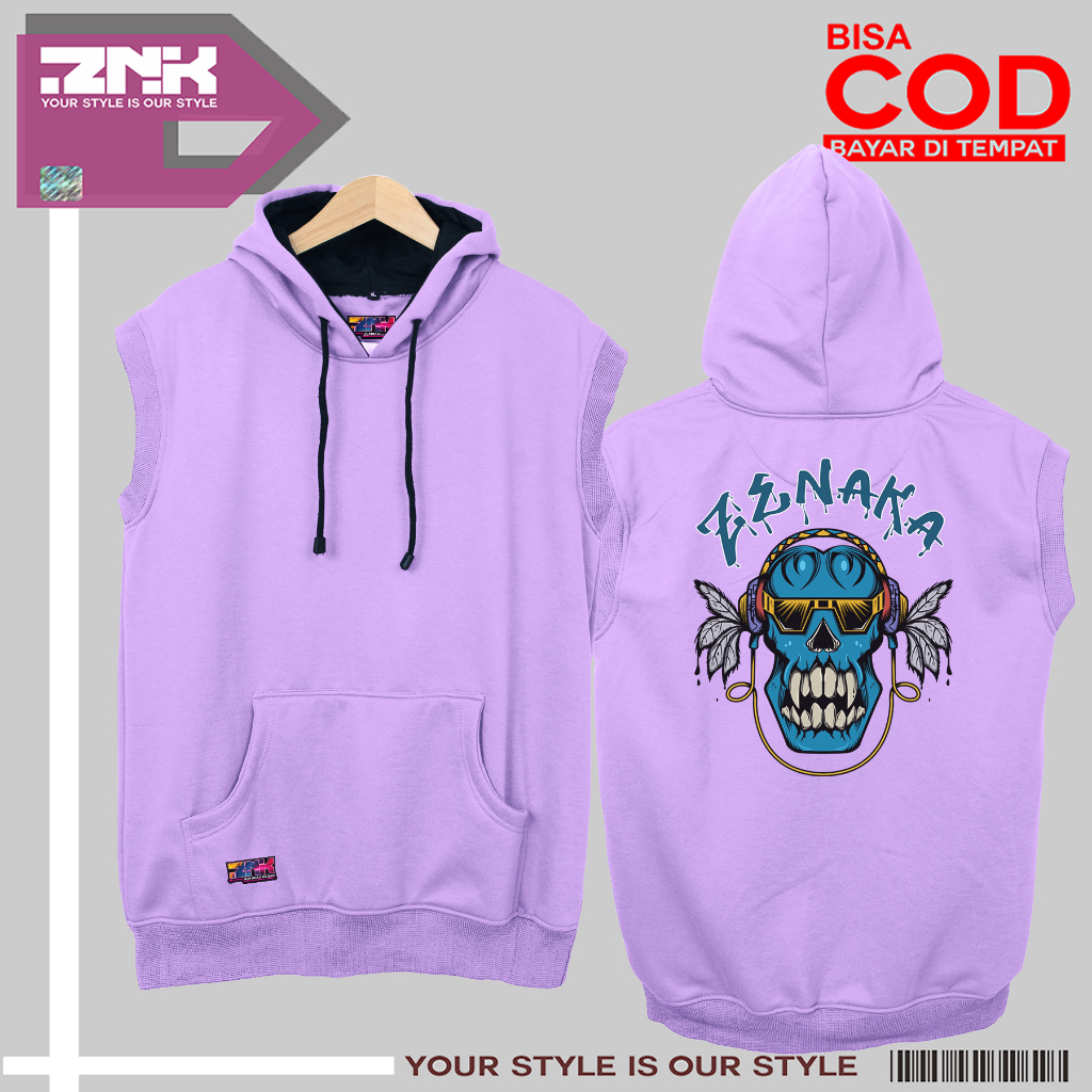 Sweater vest cowo keren Jaket VEST Cowok Vest aesthetic model graffity simple warna LILAC JAKET AESTHETIC Hudie vest Hoodie lekbong cowo tebal Suwitet keren cowok warna Simple