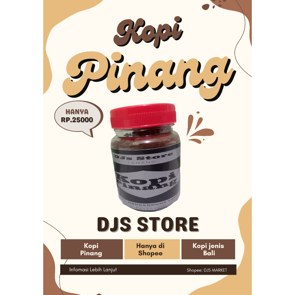 

Kopi Pinang (Kopi Untuk Menambah Stamina)