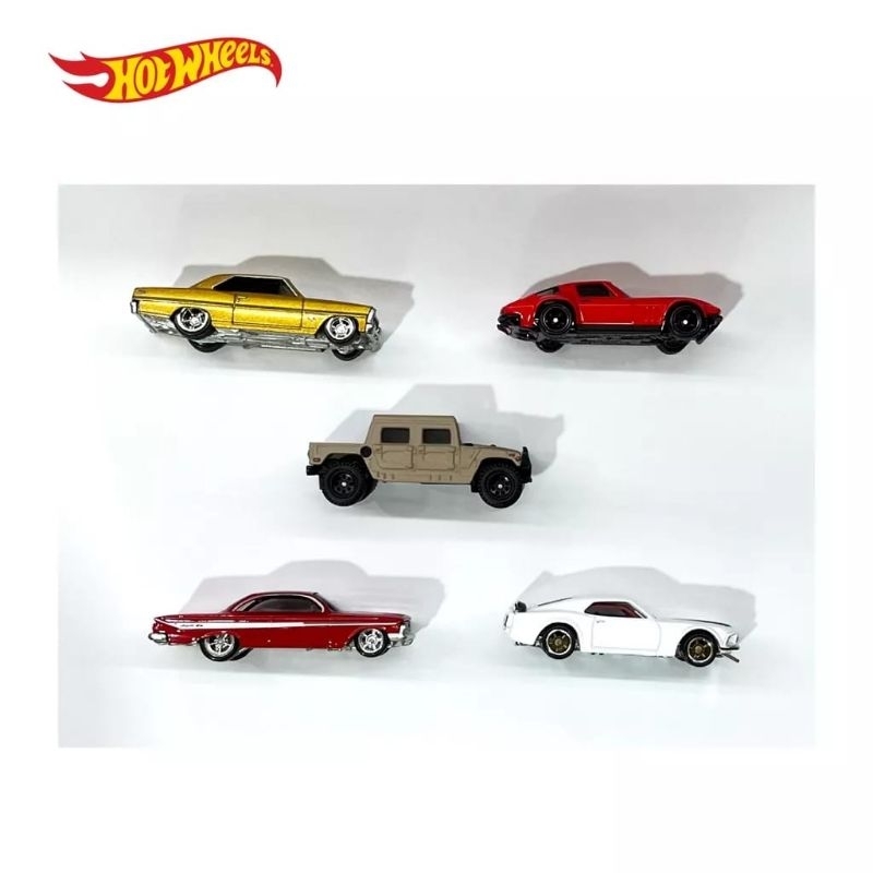 Hot Wheels Premium Fast &amp; Furious 5 Car Packs - Mainan Mobil Balap HKF07-LA10