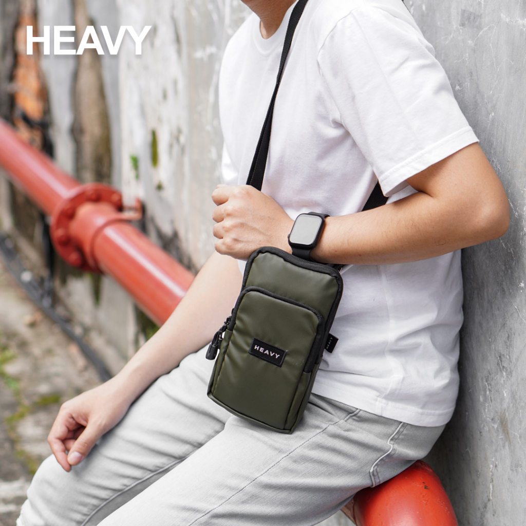 Tas Selempang Hp Pouch Handphone Heavy Premium Bag