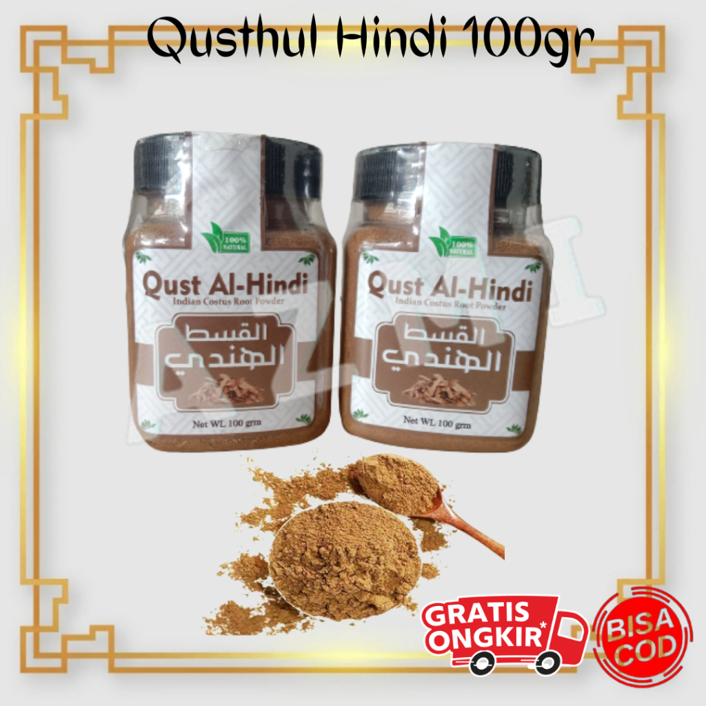 Qusthul Hindi Kayu Serbuk Herbal Tradisional Qust Al Hindi Termurah