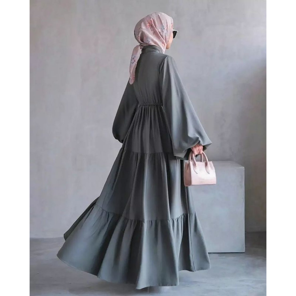 Arabele Dress -  dress gamis modern mutiara / dress modern busui friendly / dress model terbaru 2023 / dress modern kekinian / dress model korea / dress model terbaru / dress model belanda / dress modis / dress modern kondangan / dress remaja kekinian