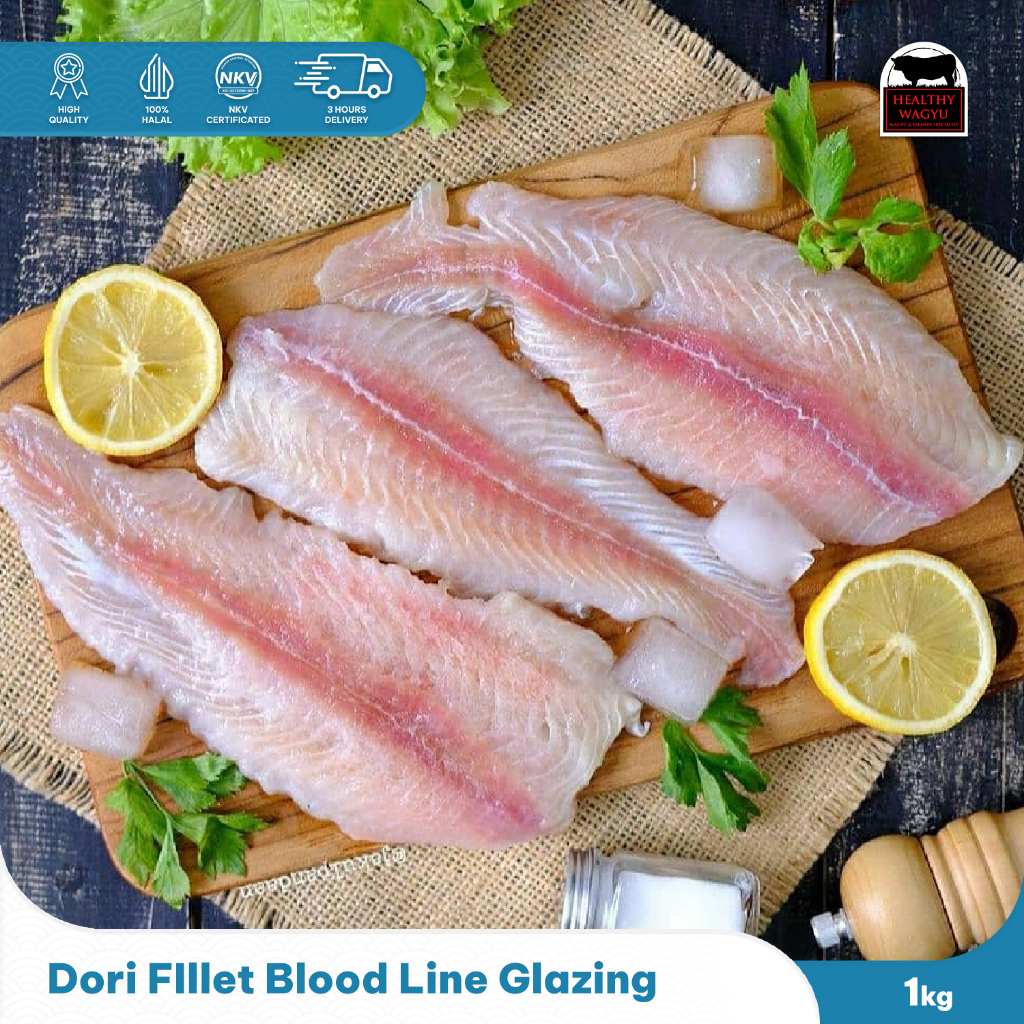 

Dori FIllet Blood Line Glazing 40%-45% 1Kg Healthy Wagyu