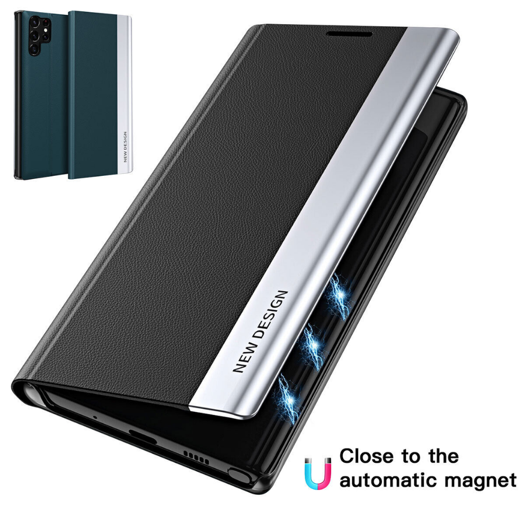 FLIP COVER MAGNET case Samsung Galaxy S23 S23+ S23 Ultra S22 S22+ Plus S22 Ultra S20 S20+ S21 S21+ S