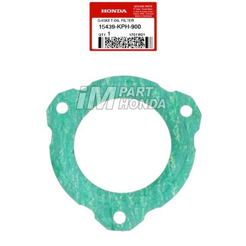 Gasket Paking Packing Filter Oli Kharisma, Supra X 125, Supra X 125 Injection Asli AHM 15439KPH900