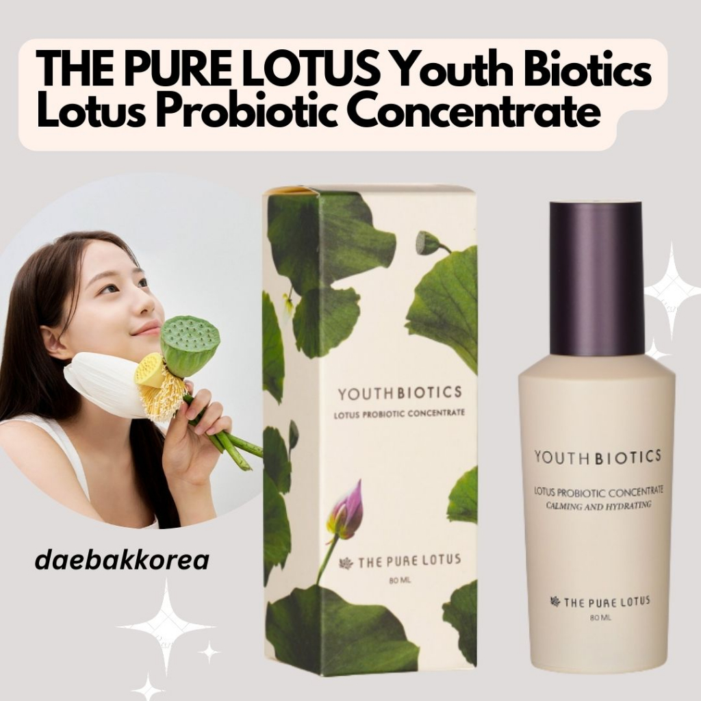 THE PURE LOTUS Youth Biotics Lotus Probiotic Concentrate 80ml - serum