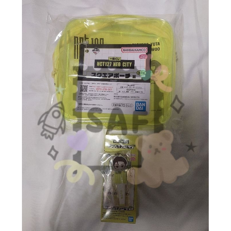 NCT 127 neo city the link md japan towel johnny pouch keyring yuta
