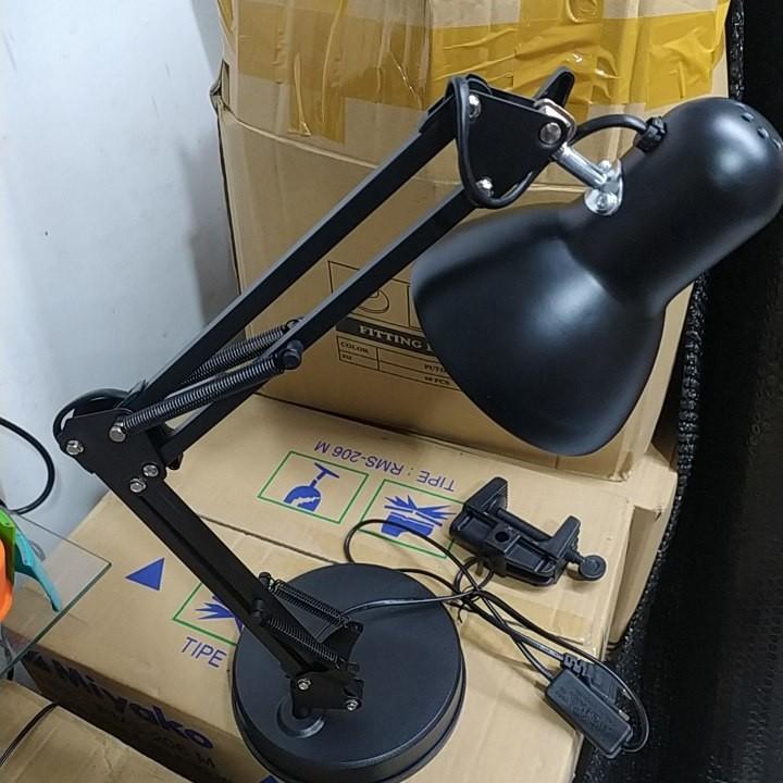 Lampu Meja Belajar Model Arsitek Lampu Kerja Desk Lamp Duduk Lipat