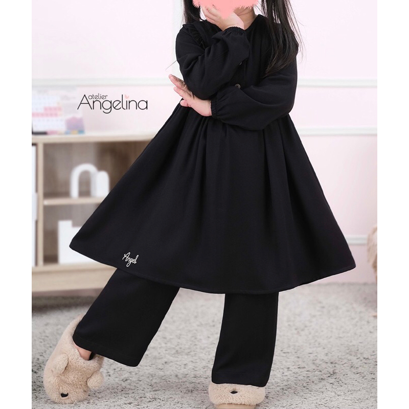 Atelier Angelina Little Zahra Black 2-4 tahun