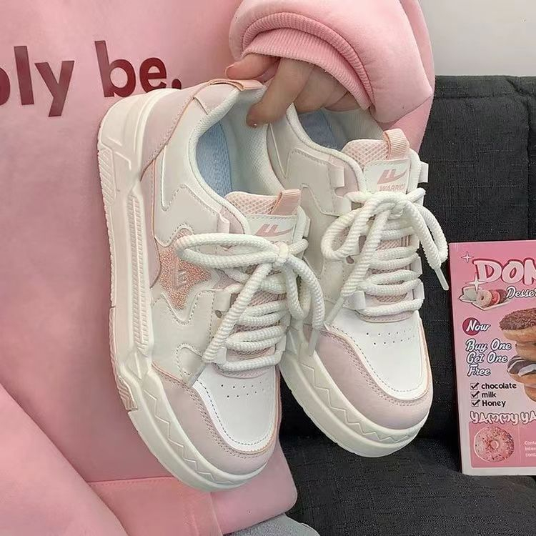 Free Box Sepatu Sneakers Wanita Import NSH09 Sepatu Fashion Sepatu Jakarta Sneakers Sneakers Kasual Wanita Termurah