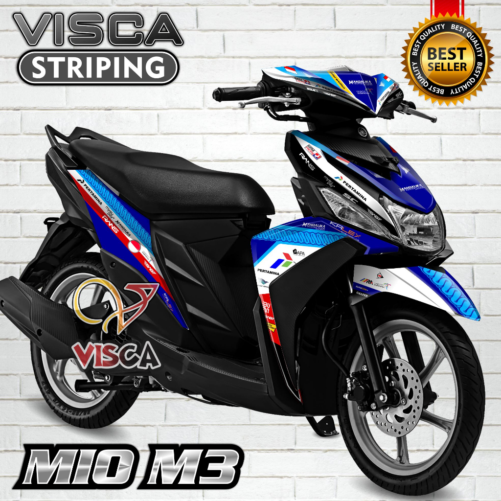 (PROMO SPECIAL) Decal Mio M3 Full Body - Stiker Mio M3/Mio Z - Dekal Mio M3/Mio Z Full Body - Stripi