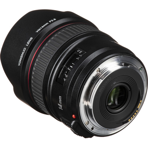 Yongnuo YN 14mm f/2.8 Lens for Canon EF / Yongnuo 14mm f/2.8 For Canon Lens