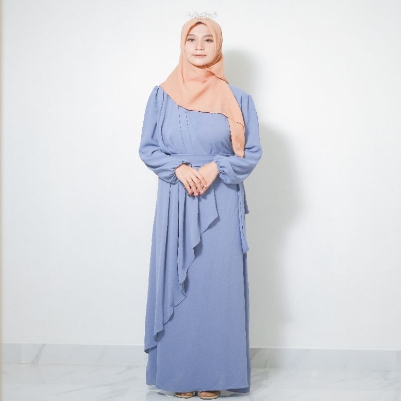 Long dress Gamis Wanita Savine Airflow casual