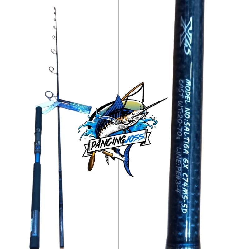 Joran Spinning DAIWA SALTIGA GX CJ C74MS PE3-4 NEW 2020