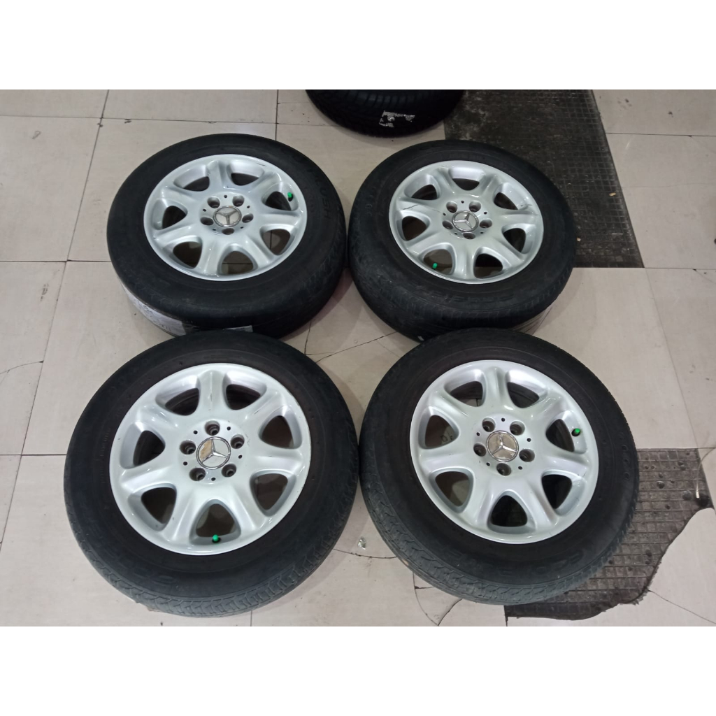 VELG SECOND OEM MERCY RING 16X7,5 PCD 5X112 VELG NYA AJA BANNYA SUDAH GA BISA DIPAKAI