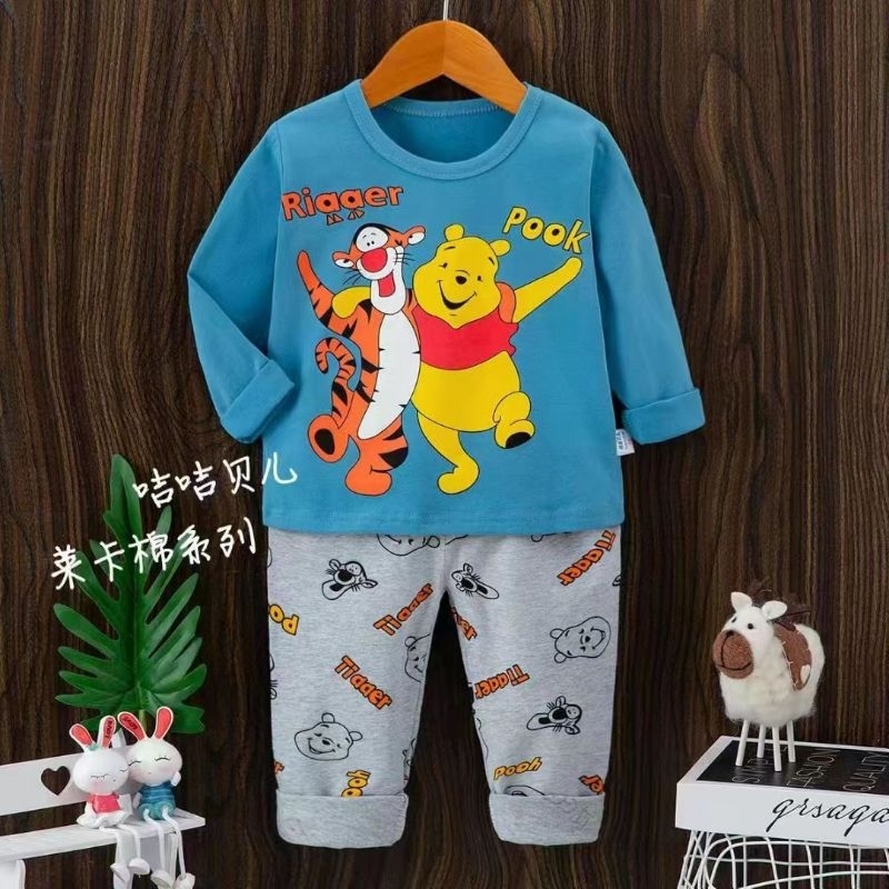 Harga grosir baju tidur anak import. JJB. Piyama anak impor.