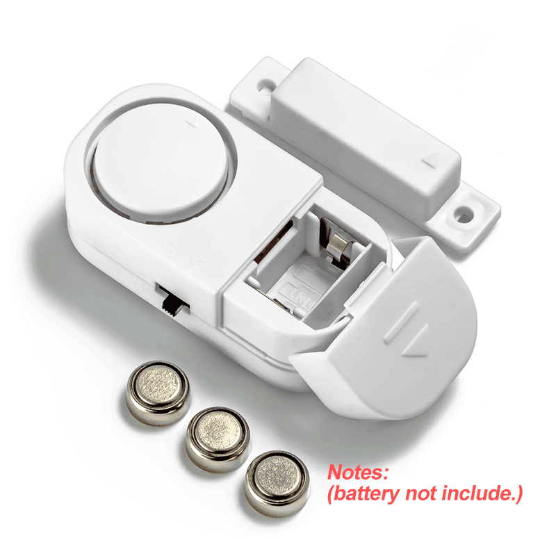 Alarm Anti Maling Pintu Jendela Magnetic Sensor 85dB - YL-323 - White